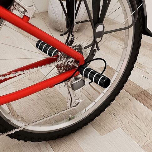 KINSPORY Bike Pegs for 3/8 inch Axles, Aluminum Alloy Anti-Skid BMX Bicycle Pegs for Mountain Bike Backseats Stands Cycling Rear Stunt Pegs in Kuwait