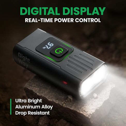 مجموعة أضواء الدراجة LED Super Bright Bright Resplable USB-C مصباح الأمامي الأمامي والخلفي مجموعة الضوء لركوب الليل في الجبل 6+4 أوضاع خفيفة هدية ماء للرجال النساء الأولاد الأطفال الأسود in Saudi Arabia