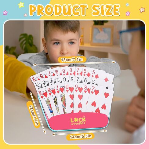 2 PCS حاملي البطاقات للعب الورق ، ولعب حاملات ألعاب البطاقات حامل البطاقات Tabletop Card in Saudi Arabia