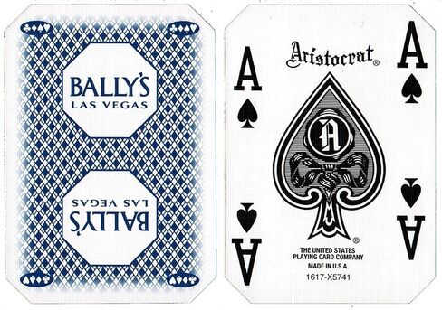 مجموعة واسعة من Blackjack/Texas Hold'em Bundle مجموعة: 2 36 "× 72" Love Layout + Pair أصيلة Las Vegas Casino Table Card (Bally's) in Saudi Arabia