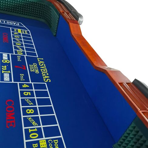 136 "12 قدم Deluxe Dice Game Craps Table مع Pyramid Pyramid Rubber Rubber Love Love in Saudi Arabia
