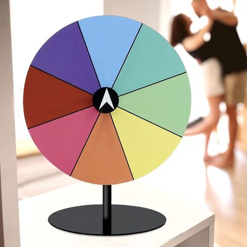 جائزة Tabletop Roulette Roulette مع قاعدة مستقرة ، جائزة القرص الدوار ، القرص الدوار للعبة ، لتجمعات الألعاب التفاعلية in Kuwait
