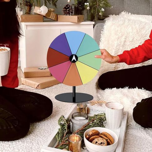 جائزة Tabletop Roulette Roulette مع قاعدة مستقرة ، جائزة القرص الدوار ، القرص الدوار للعبة ، لتجمعات الألعاب التفاعلية in Kuwait