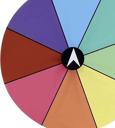 جائزة Tabletop Roulette Roulette مع قاعدة مستقرة ، جائزة القرص الدوار ، القرص الدوار للعبة ، لتجمعات الألعاب التفاعلية in Kuwait