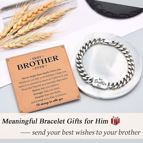 Cool Cuban Bracelet Gifts for Dad Grandpa Uncle New Dad to Be, Birthday Christmas Valentines Day Fathers Day Graduation Gifts for Men Him in Kuwait