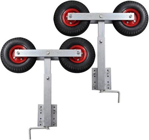 مقطورة القوارب ، مناسبة للقوارب من 15.1 و 352.7 رطل ، 118.9 "x39.6" x16.9 "،-224 in Kuwait