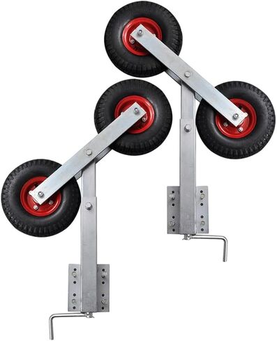 مقطورة القوارب ، مناسبة للقوارب من 15.1 و 352.7 رطل ، 118.9 "x39.6" x16.9 "،-224 in Kuwait
