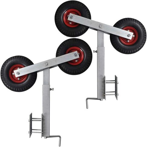 مقطورة القوارب ، مناسبة للقوارب من 15.1 و 352.7 رطل ، 118.9 "x39.6" x16.9 "،-224 in Kuwait