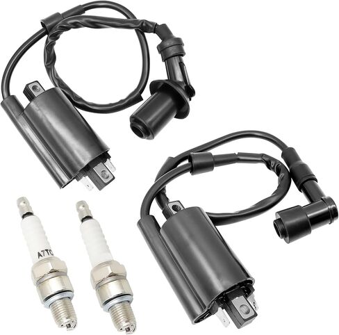 AM120732 2 set Ignition Coil Compatible with Kaws-ki Mule 2510 3010 4000 4010 KAF 620 650 FD620D FD611V FD661D FD440V FD501D Replace 21121-2083 21121-2064 21121-2076 21121-2092 21121-0029 in Saudi Arabia