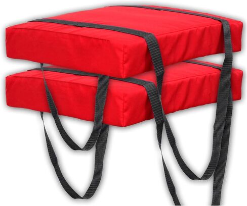 Bradley 2 Pack Type IV Boat Cushion USCG معتمدة من جهاز التعويم القابل للتسمية ؛ خفر السواحل المعتمد من الحافظة مع وسادة رغوة. جهاز سلامة القوارب القابل للرمي in Kuwait