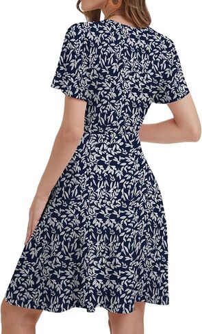 Summer Dresses for Women 2025 Floral Sundresses Elegant Classy Fashion Casual Outfit Plus Size in Kuwait