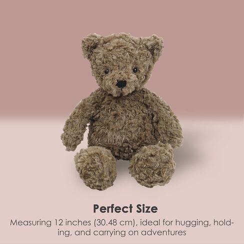 Mon Ami Charlie the Bear Plush Toy - 16 "، دب حيوان محشو ، Plushie الناعم المحبوب للأطفال ، لعبة رائعة للبنين والبنات ، للعب ، والراحة ، لعبة محشوة مريحة in Saudi Arabia