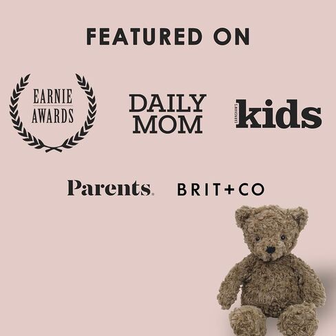 Mon Ami Charlie the Bear Plush Toy - 16 "، دب حيوان محشو ، Plushie الناعم المحبوب للأطفال ، لعبة رائعة للبنين والبنات ، للعب ، والراحة ، لعبة محشوة مريحة in Saudi Arabia