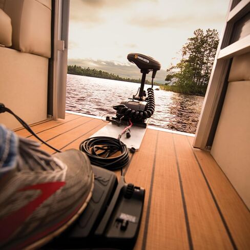 Minn Kota PowerDrive Bow-Mount Electric Trolling Motor with GPS, 55 Lb. Thrust, 54 in. Shaft, Freshwater in Kuwait