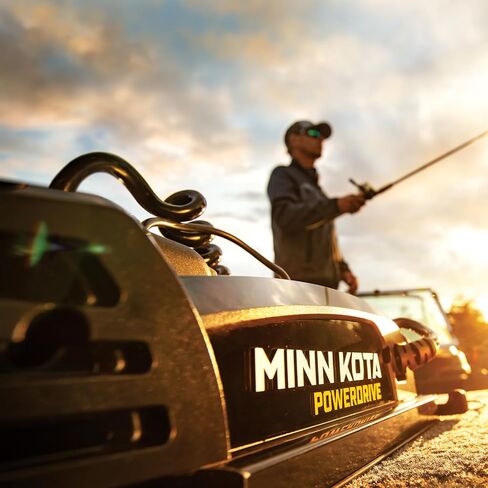 Minn Kota PowerDrive Bow-Mount Electric Trolling Motor with GPS, 55 Lb. Thrust, 54 in. Shaft, Freshwater in Kuwait