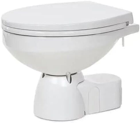jabsco 38045-3092RSP ، مرحاض هادئ E2 Marine E2 ، الرأس ، المياه العذبة مع الملف اللولبي ، المدمج ، 12 فولت in Kuwait
