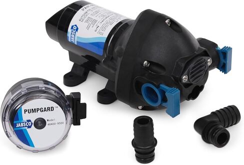 jabsco 38045-3092RSP ، مرحاض هادئ E2 Marine E2 ، الرأس ، المياه العذبة مع الملف اللولبي ، المدمج ، 12 فولت in Kuwait