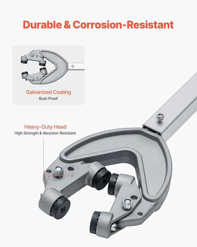VEVOR Transom Saver, 23" to 62.2" Adjustable Boat Transom Saver, Corrosion-Resistant Easy-to-Install Transom Savers for Outboard Motor, Fit for Roller & Trailer in Kuwait