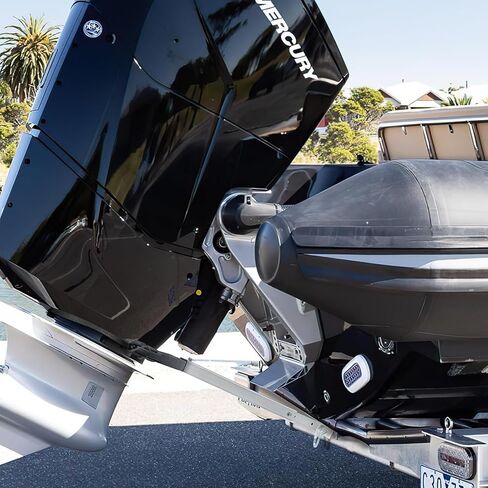 VEVOR Transom Saver, 23" to 62.2" Adjustable Boat Transom Saver, Corrosion-Resistant Easy-to-Install Transom Savers for Outboard Motor, Fit for Roller & Trailer in Kuwait