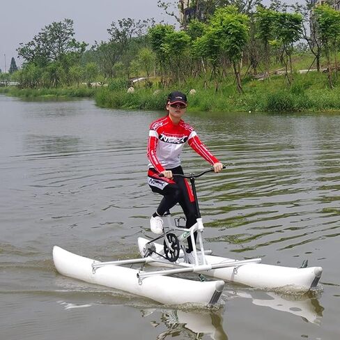 Lake Scooter, Aqua Bike Pedal Boat for Adults, Inflatable Kayak Bike Boat for Lake, Water Sports Tourist Kayak, DIY Sea Pedal Bike Boat, Important Means of Transportation in Kuwait