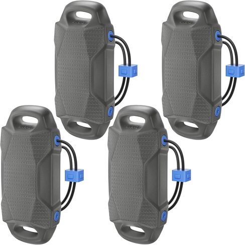 Boat Fenders, Boat Bumpers for Docking, EVA Pontoon Bumpers with Integrated Locking Rope, Fit for Bass, Ski, Bowriders and Fishing Boats in Kuwait