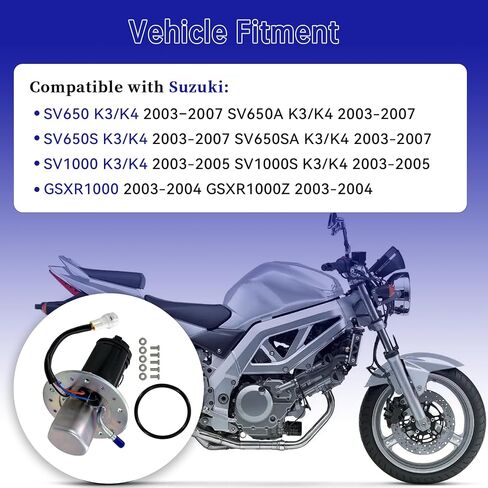 49040-0023 وحدة مرسل البنزين غاز مضخة الوقود متوافقة مع 2007-2022 KAWASAKI NINJA ZX6R ZX636 ZX600R ZX600P in Kuwait