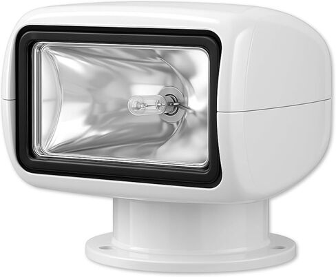 Seaflo 02 Series 360 ° التناوب عن بُعد التحكم في القوارب الهالوجين - 12V DC 50W ، IP65 مقاوم للماء ، مسافة الشعاع: 1266 قدمًا (386 مترًا) - معتمدة من CE & ROHS ، (شمعة الطاقة: 175000CD ، الجهد: 12V) in Saudi Arabia