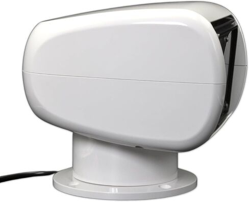 Seaflo 02 Series 360 ° التناوب عن بُعد التحكم في القوارب الهالوجين - 12V DC 50W ، IP65 مقاوم للماء ، مسافة الشعاع: 1266 قدمًا (386 مترًا) - معتمدة من CE & ROHS ، (شمعة الطاقة: 175000CD ، الجهد: 12V) in Saudi Arabia