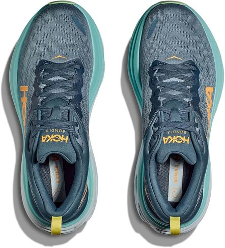 Hoka Men's Bondi 8 Sneaker, Oat Milk/Barley, 8 in Saudi Arabia
