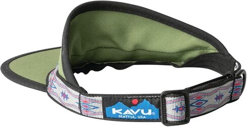KAVU Strapvisor Strapcap Visor Lightweight-Dark Teal-M in Saudi Arabia