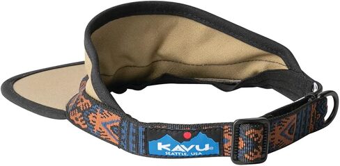 KAVU Strapvisor Strapcap Visor Lightweight-Dark Teal-M in Saudi Arabia