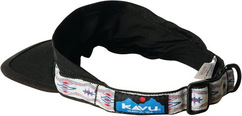 KAVU Strapvisor Strapcap Visor Lightweight-Dark Teal-M in Saudi Arabia