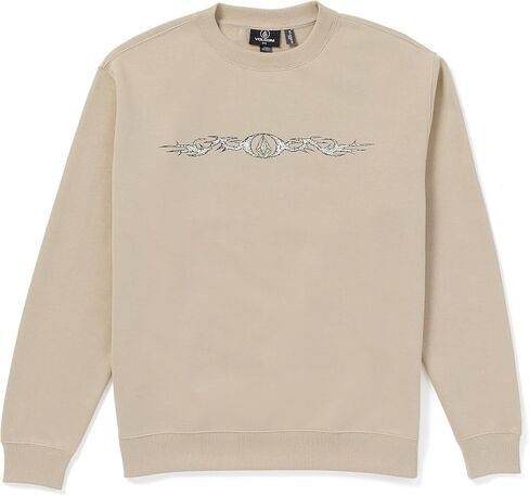 Volcom Men's Echo Chamber Crew Neck Fleece Sweatshirt in Saudi Arabia