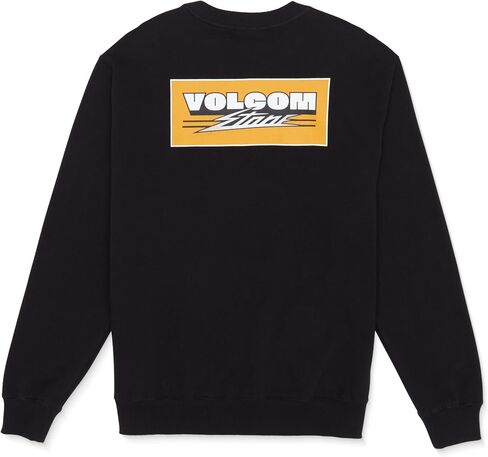 Volcom Men's Echo Chamber Crew Neck Fleece Sweatshirt in Saudi Arabia