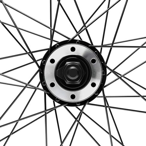 BBR Tuning Heavy Duty 12 Gauge 26Inch x 1.25 Inch Front Bike Rim - Bicycle Wheel - Mountain Bicicleta - Disc Brake Ready - Black in Kuwait