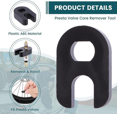 20PCS Professional Brass Presta Valve Core & STEM - صمامات صمام مقاومة للتسرب عالمي لإطارات الدراجة على الطريق/MTB بدون أنبوب (قياسي) in Kuwait