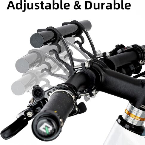 ROCKBROS Bike Handlebar Extender Double Bike Handlebar Bracket Bicycle Handlebar Extension Lightweight Durable for Holding Bicycle Speedometer, GPS, Phone Mount Holder,1Pcs in Saudi Arabia