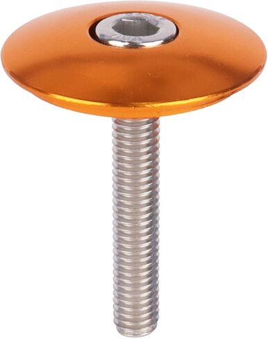 1 1/8" Aluminium Alloy Cycling Headset Stem Top Cap with M6x35mm Stainless Steel Bolt in Kuwait