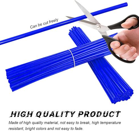 72pcs دراجة الأوساخ الأوساخ أغطية ، دراجة نارية تتكلم أنبوب عجلة الأنبوب لمدة 8 "-21" ، حافات ، حافة الكرسي المتحرك من الغبار ، حافة أنبوب الحامي للدراجة الدراجة الأوساخ (الوردي) in Kuwait