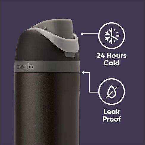 Owala Disney Princess FreeSip Insulated Stainless Steel Water Bottle with Straw for Sports and Travel, BPA-Free Sports Water Bottle, 24 oz, Rapunzel in Kuwait