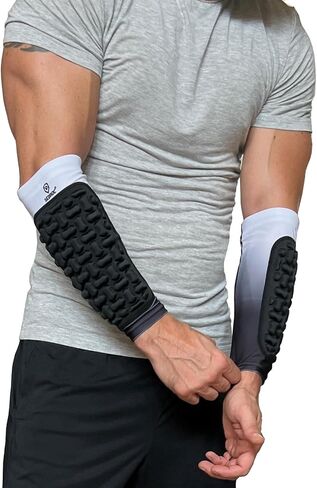 Sedroc Padded Arm Guards Forearm Protectors Sleeves with Thin Pads in Kuwait