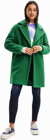 Desigual Women's Double-Breasted Bouclé Coat in Saudi Arabia