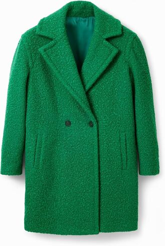 Desigual Women's Double-Breasted Bouclé Coat in Saudi Arabia