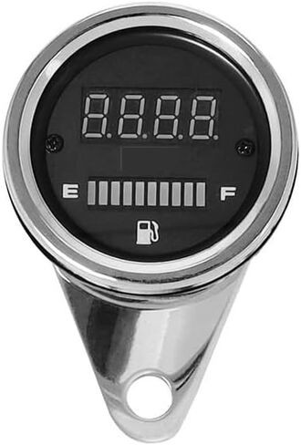 Motorcycle Odometer Gauge Universal Motorcycle Voltmeter 2 in 1 Digital Tachometer Odometer Tachometer Multi-functional Instrument Gas Fuel Gauge in Saudi Arabia