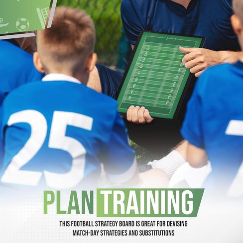 ZPU Dry Erase Coaching Board, Magnetic Coaches Clipboards, Portable Foldable Tactics Board with Dry Erase Marker Pen and Magnets – Basketball, Football, Soccer, Hockey in Saudi Arabia