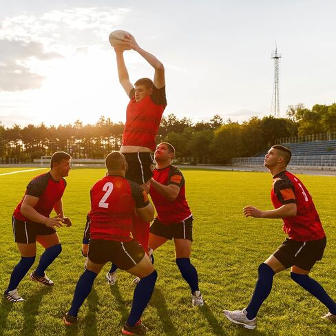 2 Pair High Football Baseball Socks Multiple Sizes Over the Knee Baseball Socks Extra Long Soccer Sock for Boys Men in Kuwait