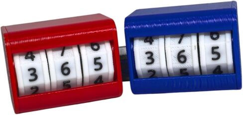Snooker Scoreboard Mini Score Keeper Billiards Scorer Tabletop Sports Counter Sports Counter for Competition Volleyball, Style A in Saudi Arabia