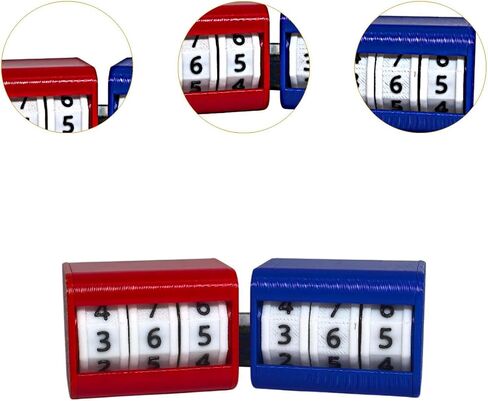 Snooker Scoreboard Mini Score Keeper Billiards Scorer Tabletop Sports Counter Sports Counter for Competition Volleyball, Style A in Saudi Arabia