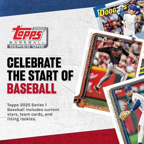 2025 Topps Series 1 Baseball - Factory Sealed - Box Value Box in Saudi Arabia