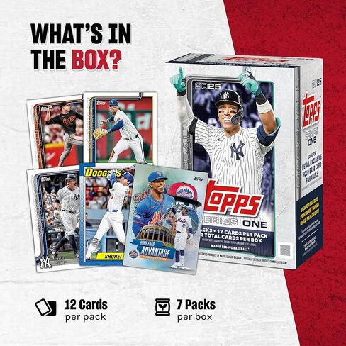 2025 Topps Series 1 Baseball - Factory Sealed - Box Value Box in Saudi Arabia